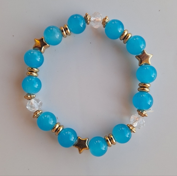 3 Boho bracelets handcrafted beaded - Picture 3 of 5